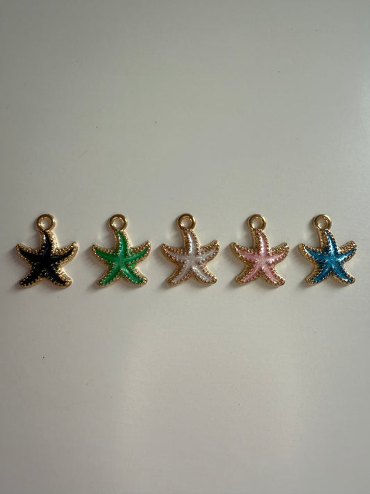 Seestern Anhänger Gold