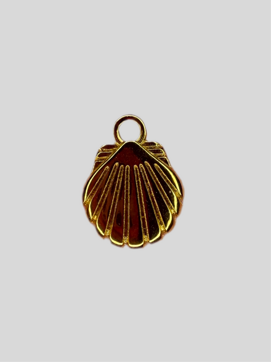Muschel Anhänger Gold