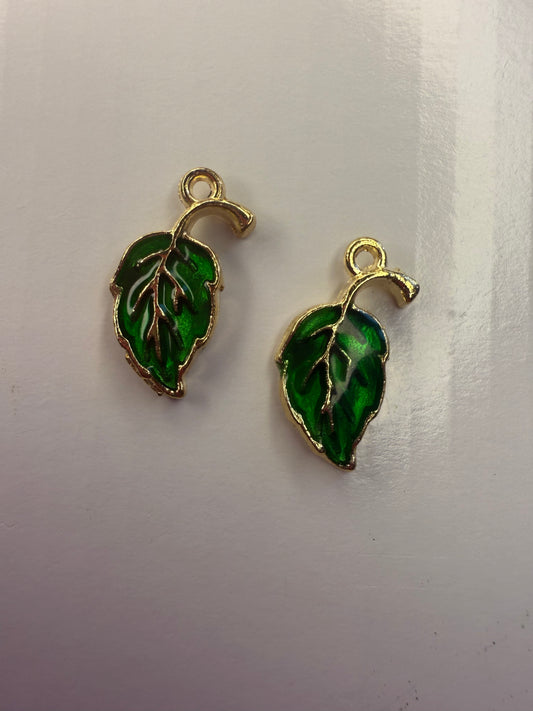Blatt Anhänger Gold