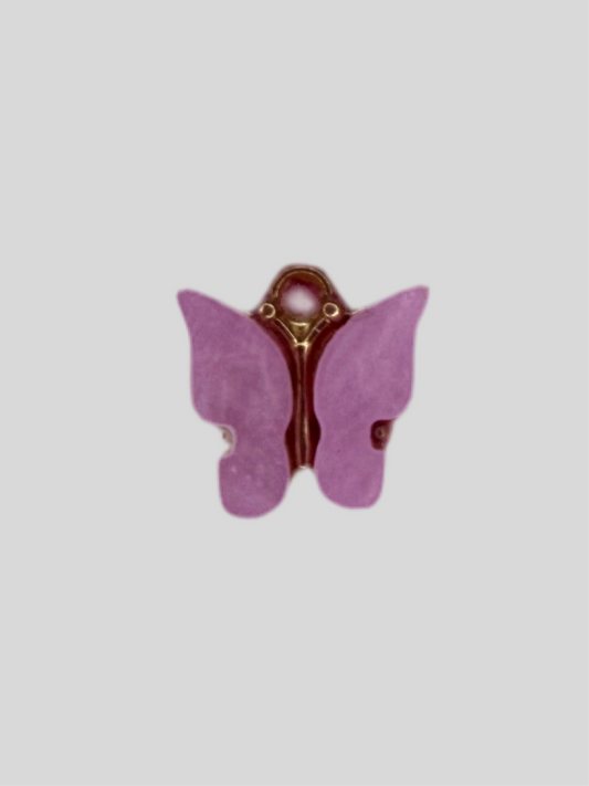 Schmetterling Anhänger Rosa/Gold