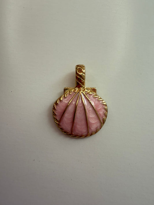 Muschel Anhänger Rosa