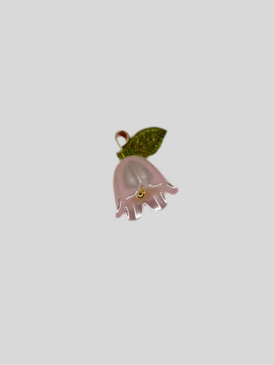 Weiße Blume Anhänger